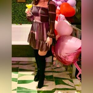 Aritzia Wilfred XS Pink tones dress perfect for all occasions ♥️